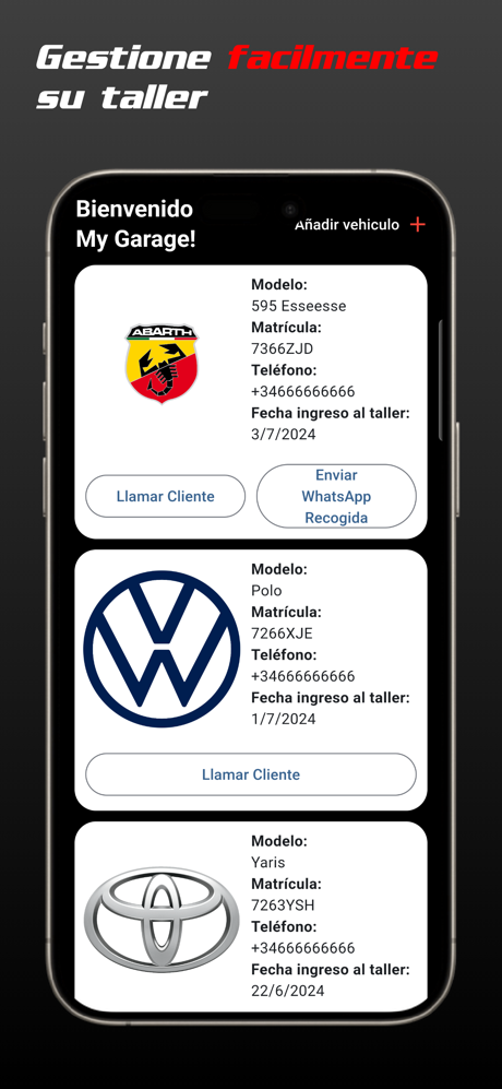 iGarage: Workshop Manager — screenshot 1